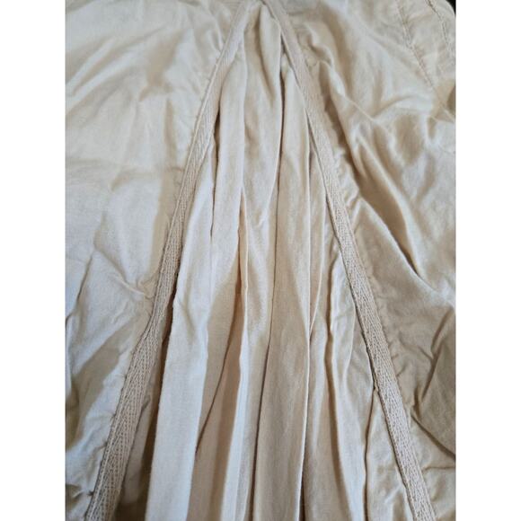 Grace Elements Women’s Flared‎ Cotton Skirt – Size 14 (Beige) - Picture 3 of 7